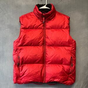 Vintage Gap Puffer Vest Streetwear Hip Hop Kanye 90s Skater Fleece Lined Small